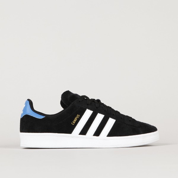Adidas campus black orange sale